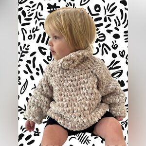 TillieLou Tuesday Teddy crochet sweater